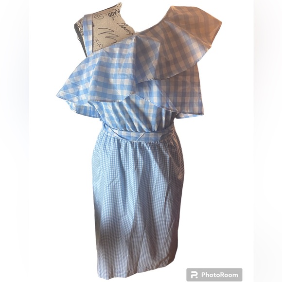 Calvin Klein Gingham Dress in 12 - Picture 1 of 6